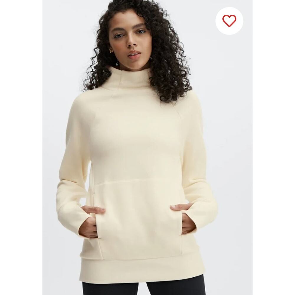 NWT Fabletics Zaylee Funnel Neck Tunic Pullover Top sz M - Picture 6 of 9